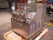 Listrik industri Dua tahap gear box mesin susu homogenizer 3000L / H 22 KW